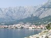 Makarska - port i masyw gorski Biokovo